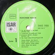 LP - Georg Blädel, Alfred Pongratz a.o. - Münchner Humor