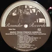 LP - Simon St. Pierre a.o. - Music Of French America (Recorded At The Brandywine Mountain Music Convention)