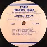 LP - Various - Music Of The American Indians Of The Southwest - +Booklet