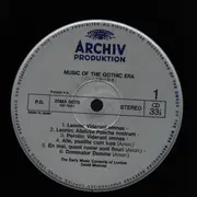 LP - Various - MUSIC OF THE GOTHIC ERA