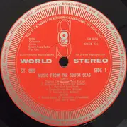 LP - The Papeete Players, Will Crummer And The Royal Rarotongans, Pepe And The Rarotongans a.o - Music Of The South Seas! - A Visit To Tahiti, New Zealand , Rarotonga