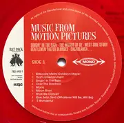 Double LP - Various - Music From Motion Pictures - Red Vinyl, Limited Edition, Numbered, Mono