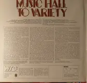 LP - Music Hall To Variety - Volume Two - First House
