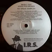 LP - Various - Music Too Good For Words: No Speak Sampler