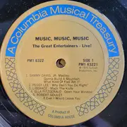LP-Box - Various - Music, Music, Music The Great Entertainers - Live!