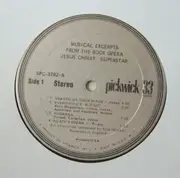 LP - Various - Musical Excerpts From The Rock Opera Jesus Christ Superstar