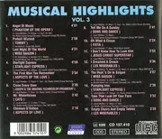 CD - Musical Cover Songs - Musical Highlights Vol. 3