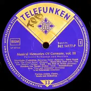 LP - Volksmusik Compilation - Musical Memories of Germany Vol. III