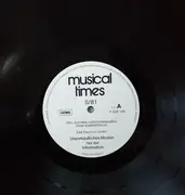 LP - Musical Times • Ausgabe 6'81 - Musical Times • Ausgabe 6'81