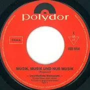 7inch Vinyl Single - Various - Musik Musik Und Nur Musik