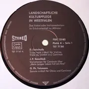 Double LP - Landschaftliche Kulturpflege in Westfalen - Musik Auf Historischen Instrumenten