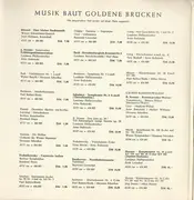 7inch Vinyl Single - Orcherster der Wiener Staatsoper, Artur Rodzinki, Egon Petri - Musik Baut Goldene Brücken - Mono, Gatefold