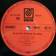 LP-Box - Pat Boone / Percy Sledge / Frankie Avalon a.o. - Musik Für Goldene Stunden