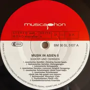 LP - Various - Musik In Asien II  -  Südost- und Ostasien
