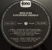 10'' - Victoria / Clérambault / Aichinger - Musik In Der Kloster-Kirche Einsiedeln - Mono