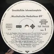 LP - Verdi / Händel / Beethoven a.o. - Musikalische Herbstlese 69