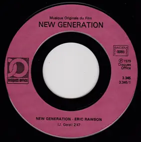 Eric Rawson - Musique Originale Du Film New Generation