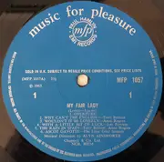 LP - Musical - My Fair Lady - Blue Centerlabels