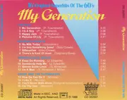CD - The Who, Herman's Hermits, Spencer Davis Group, a.o. - My Generation  (16 Original Superhits Of The 60's)