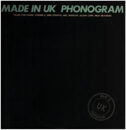 Tears For Fears / Dire Straits / Vitamin Z a.o. - Made In Uk