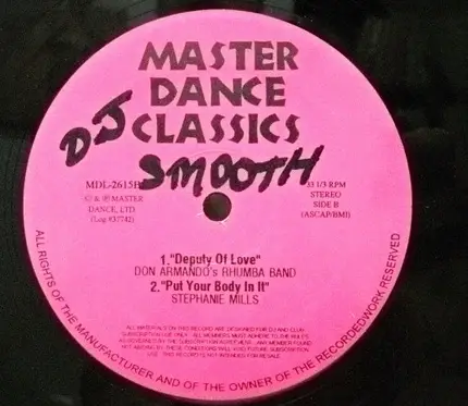 Shalamar, Don Armando's Rhumba Band, Stephanie Mills - Master Dance Classics
