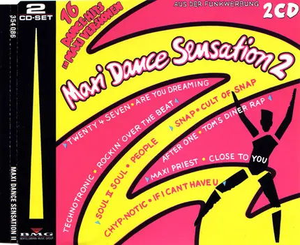 Snap / Twenty 4 Seven / After One a.o - Maxi Dance Sensation 2