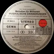 LP - Nilsen Brothers, Willy Schneider, a.o. - Melodien Für Millionen