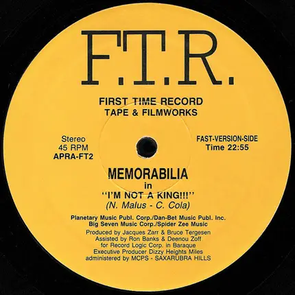 Memorabilia - Memorabilia