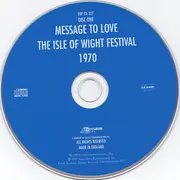Double CD - Joan Baez / Leonard Cohen / Miles Davis a.o. - Message To Love ∙ The Isle Of Wight Festival 1970 - Slipcase