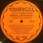 LP - Various - Merengues Y Mas Merengues - Mono, Orange Labels