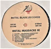 LP - Slayer, Warlord, Virgin Steele, a.o. - Metal Massacre Volume III