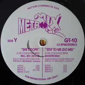 Bell Biv DeVoe - Metro Mix - Issue GT10