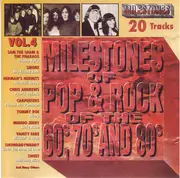 CD - Beach Boys / Carpenters / Eric Burdon a.o. - Milestones Of Pop & Rock Of The 60's, 70's And 80's Vol. 4