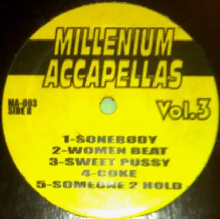 Acappellas Sampler - Millenium Accapellas Vol.3