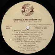 LP - Various - Minstrels & Tunesmiths (The Commercial Roots Of Early Country Music Illustrated With Early Recordings From 1902-1923)