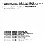 CD - Depeche Mode, Jürgen Knieper a.o. - Mörderische Entscheidung (Soundtrack)