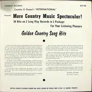 Double LP - Cowboy Copas, George Jones, Frankie Miller, Moon Mullican - More Country Music Spectacular - Gatefold