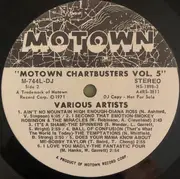 LP - The Jackson 5 / Stevie Wonder / A.O - Motown Chartbusters Vol. 5 - promo