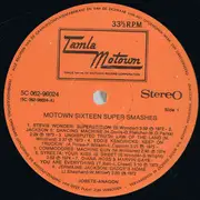 LP - Stevie Wonder, Jackson 5ive, Undisputed Truth - Motown Sixteen Super Smashes - Orange labels