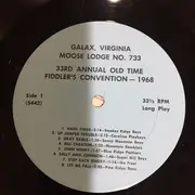 LP - The Smokey Ridge Boys a.o. - Mountain Music At It's Best: 16 Old Time Tunes Recorded At The 33rd Annual Old Fiddler's Convention At Galax, Virginia