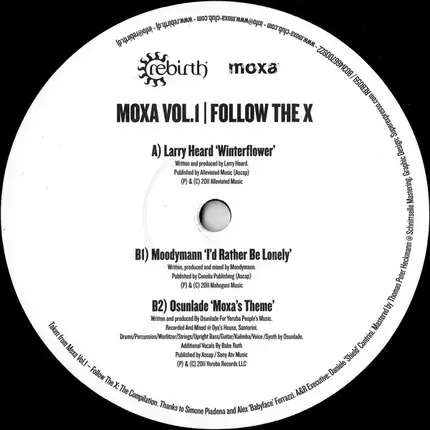 Various - Moxa Vol.1 | Follow The X