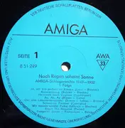 LP - Schlager Compilation - Nach Regen Scheint Sonne (Amiga - Schlagerarchiv 1947 - 1952 3. Folge)