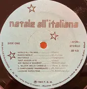 LP - Various - Natale All'Italiana - embossed cover