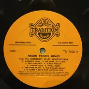 Unknown Artist - Negro Prison Songs