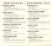 CD - Micheal Johnson / Kate Wallace / Curtis Day / a.o. - New Country • December 1995