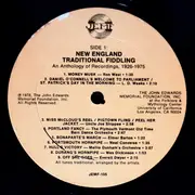 LP - Ron West / L.O. Weeks / Uncle Joe Shippee - New England Traditional Fiddling - Booklet