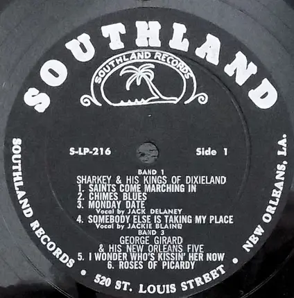 Sharkey And His Kings Of Dixieland a.o. - New Orleans Dixieland