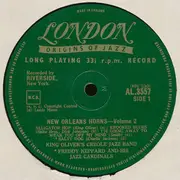 10'' - King Oliver's Creole Jazz Band a.o. - New Orleans Horns Volume 2