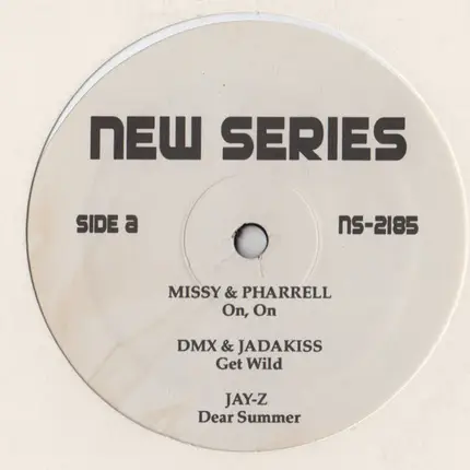 Missy Elliott, Pharrell, DMX, Jay-Z a.o. - New Series