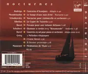 CD - Mendelssohn / Tchaikovsky / Sibelius a.o. - Nocturne 2 - Des musiques Pour Rêver - Digipak